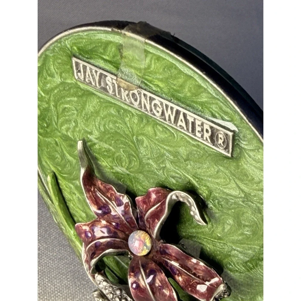 Vtg Jay Strongwater Orchid 3.5